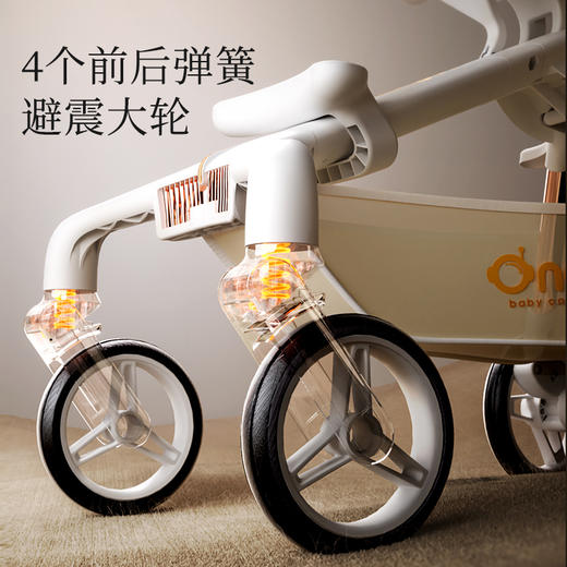 【品牌直发】丸丫T6遛娃神器可坐可躺婴儿推车轻便折叠宝宝儿童高景观双向溜娃 商品图4