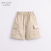 马克珍妮新款夏装男童工装大口袋纯棉七分裤 儿童裤子230986 商品缩略图1