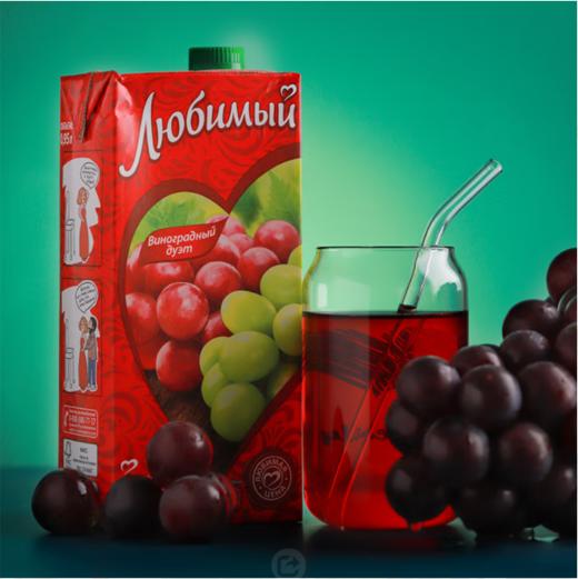 俄罗斯进口  柳缤梅混合果汁  950ml/瓶   多种口味 商品图2