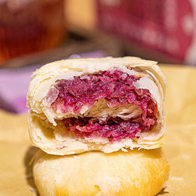 【云南好物】玫瑰鲜花饼 原味+抹茶+紫薯300g/盒(30g/枚）