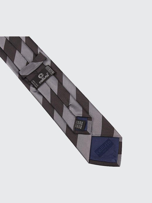 callisto灰色桑蚕丝领带 SPCTE025GY 商品图3