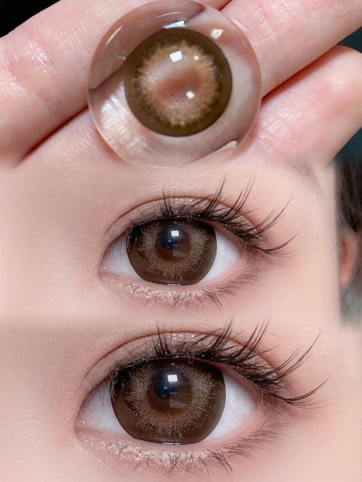 巨型萝莉·曲奇焦糖棕「含硅水凝胶」年抛型 商品图4