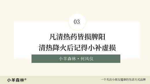 第3讲：凡清热药皆损脾阳，清热降火后记得小补虚损 商品图0