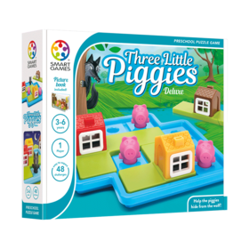 SmartGames 三只小猪 拼图 适合年龄3+ 儿童益智 比利时游戏 SG023