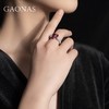 GAONAS 925银锆石戒指 高纳仕 情人节 炙爱 红色戒指RJ011293 商品缩略图4