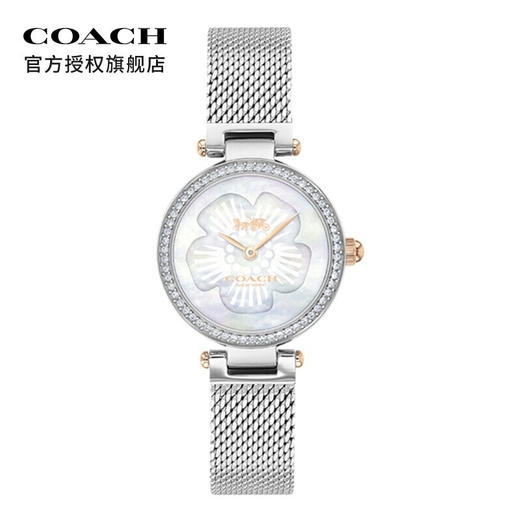 COACH蔻驰帕克编织表银 商品图1