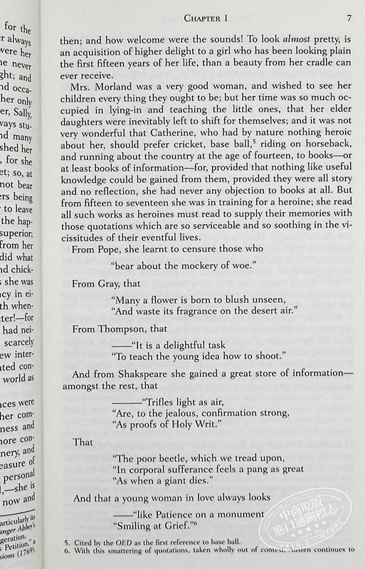 【中商原版】诺桑觉寺 诺顿文学解读系列 英文原版 Norton Critical Editions Northanger Abbey Jane Austen 商品图6