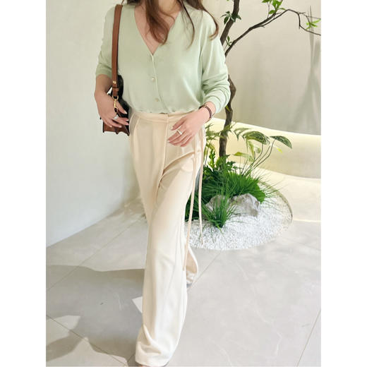 7月特价 2304111   theory 绑带直筒长裤 商品图4