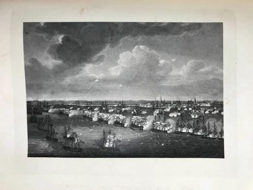 1877年 罗伯特·骚赛《纳尔逊勋爵传》 12幅版画插图 全真皮精装大32开 商品图12