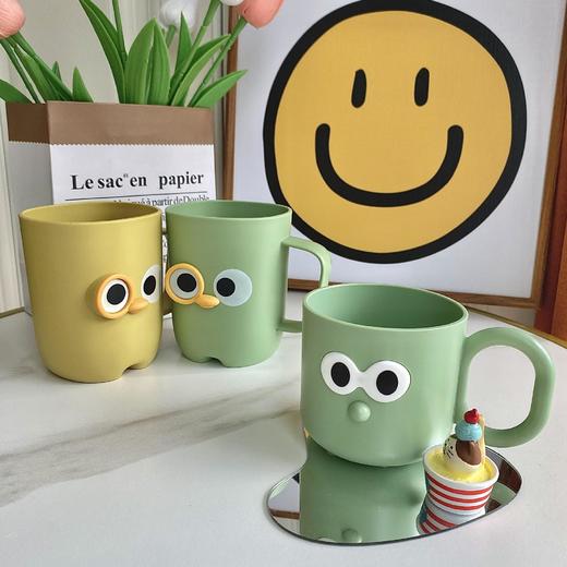 *【立体萌宠造型！儿童洗漱杯】儿童刷牙杯，牙刷圆形杯子，宝宝家用可爱卡通男女孩防摔漱口 商品图0