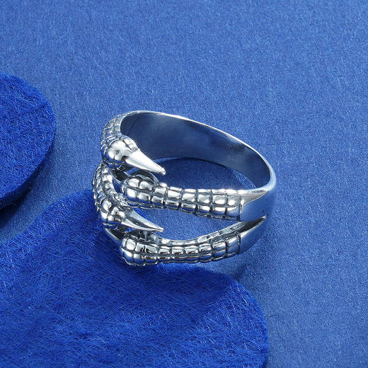 子佩集S925银【霜剑】戒指【RMR171】仿古爪子2304 商品图6