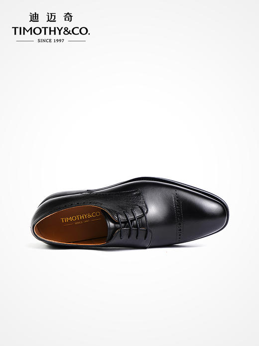 TIMOTHY＆CO．/迪迈奇男士德比鞋商务正装结婚新郎鞋透气舒适 商品图1