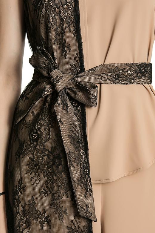 NOIR 裸色蕾丝束腰套装 3244 商品图3
