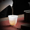 冰种玉瓷一号闻香杯10入  白瓷小茶杯羊脂玉功夫陶瓷杯子品茗杯客杯小单杯 商品缩略图2