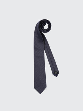 callisto聚酯纤维深蓝领带  FQCTE005C