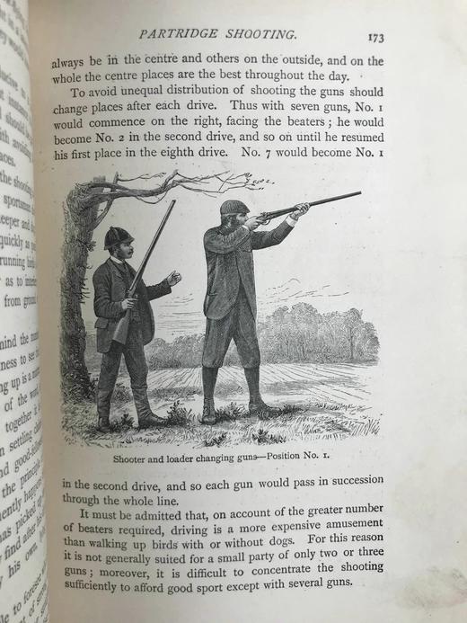 1887年 狩猎指南 约百幅版画插图 漆布精装32开 商品图10