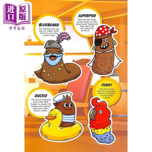 【中商原版】大开本找找书 Where's the Pirate Poo?来找找：海盗的便便？ 英文原版 儿童绘本 图画书 活动与玩具书 搜索和查找书 商品图3