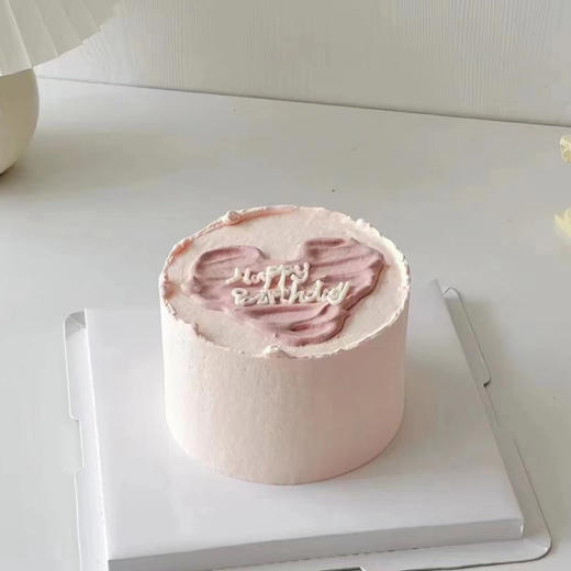 【简约风粉色】/生日蛋糕/ins风蛋糕 商品图0
