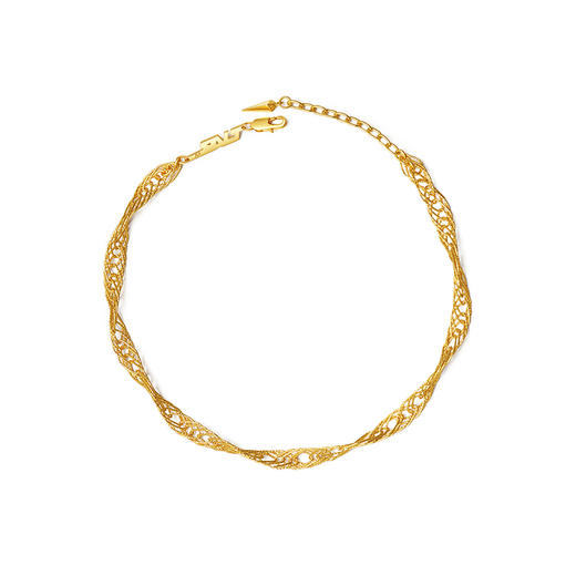 盐岛ART菱形嵌套手工项链高级感颈链法式锁骨链 商品图6