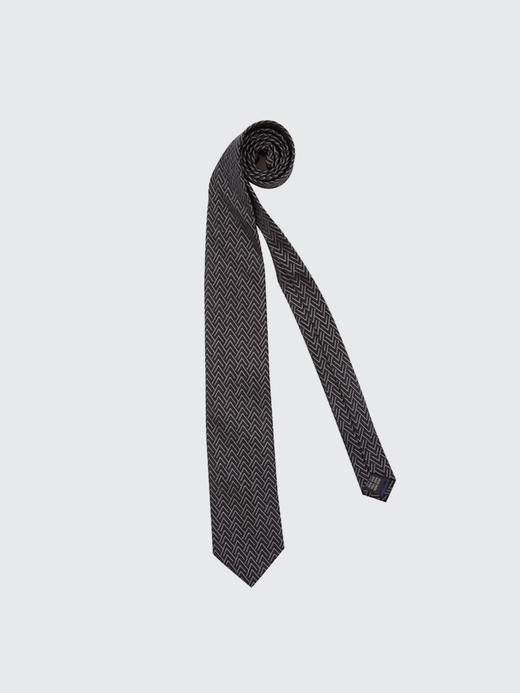 callisto波浪型刺绣领带 SPCTE011BK 商品图0