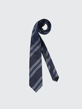 callisto聚酯纤维蓝色领带  FQCTE009C