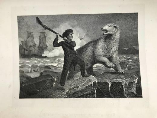 1877年 罗伯特·骚赛《纳尔逊勋爵传》 12幅版画插图 全真皮精装大32开 商品图8