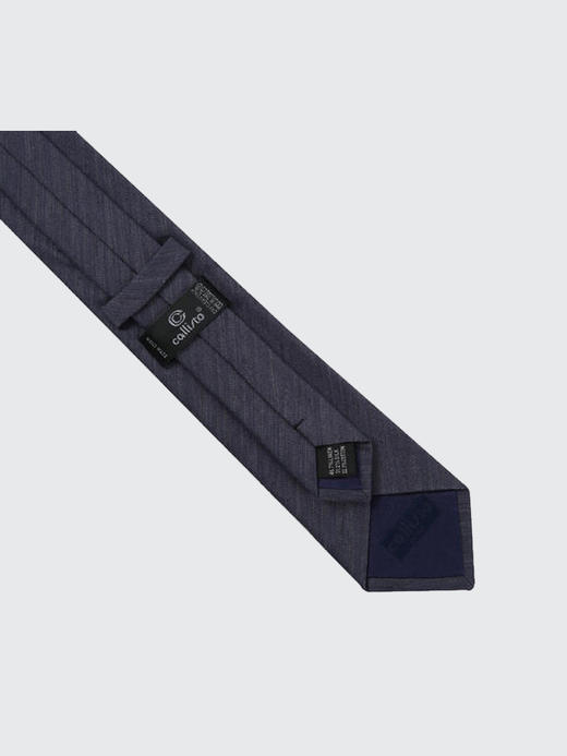 callisto聚酯纤维深蓝领带  FQCTE005C 商品图3