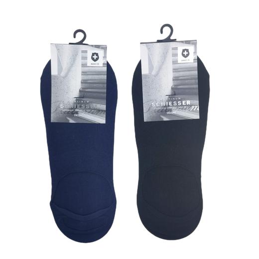 SCHIESSER德国舒雅高端系列铂雅全棉船袜95/21190K 商品图0
