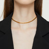 盐岛ART扁蛇骨项链 时尚百搭高级质感锁骨链颈链条【预售10天发货】 商品缩略图2