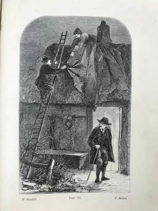 1857年 莫尔斯沃思夫人《呵护孩子》 20幅版画插图 真皮精装36开 商品图12