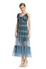 SUMMER & SAGE 蓝色透视纱质长裙 2954 商品缩略图4