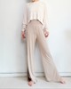 AddOne+1 春夏瑜伽时尚休闲裸感侧开叉阔腿裤 商品缩略图2