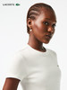 【海南专供价】Lacoste法国鳄鱼女装新款休闲修身舒适纯色圆领T恤TF5538-10 商品缩略图6