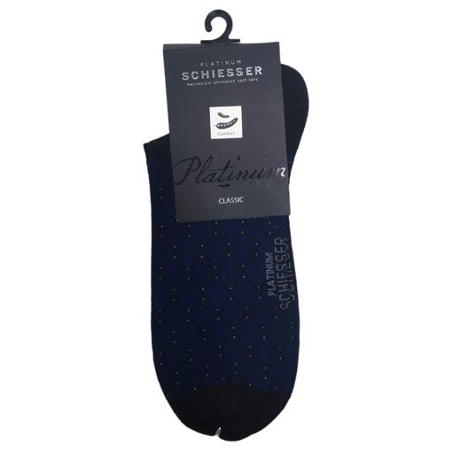 (清仓款，不退换，部分货品无原包装袋，如图所示，介意者慎拍）SCHIESSER德国舒雅高端系列铂雅棉+聚酯+氨纶浅颈口袜子实拍99/15233K 商品图0