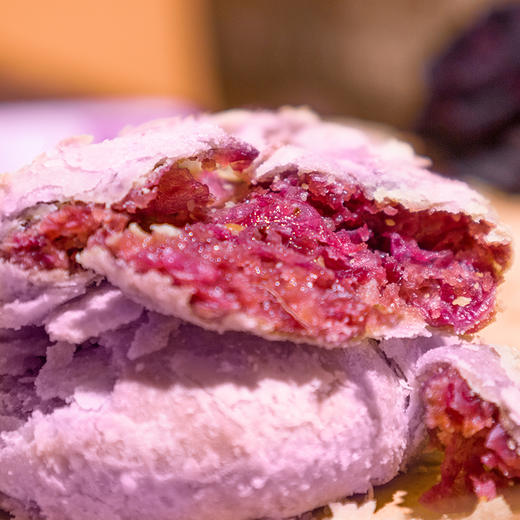 【云南好物】玫瑰鲜花饼 原味+抹茶+紫薯300g/盒(30g/枚） 商品图2