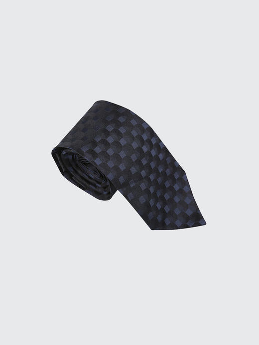 callisto藏青桑蚕丝领带 SQCTE023C 商品图1