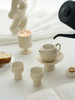 【山谷居家】日式奶油简约高脚茶壶 茶具套装  功夫茶杯 下午茶泡茶 商品缩略图0