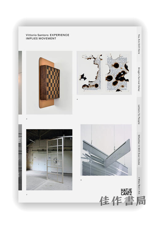 Vittorio Santoro: Experience Implies Movement / 瑞士艺术家 维托里奥·桑托罗：体验意味着运动  商品图0