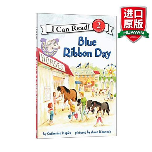 Collins柯林斯 英文原版 Pony Scouts Blue Ribbon Day 蓝带节 小马童子军分级阅读 I Can Read 2 英文版 进口英语原版书籍 商品图0