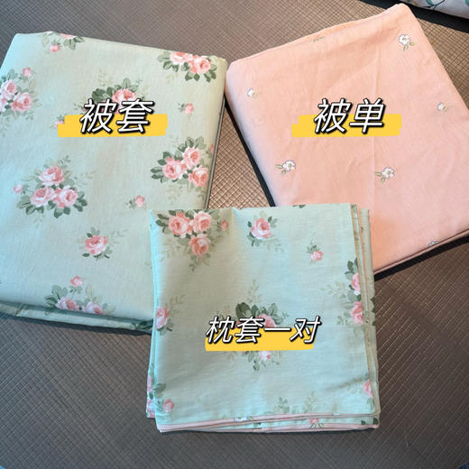 AA 021304高支高密全棉印花AB版双面设计高品质四件套 商品图1