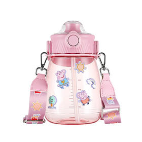 杯具熊（BEDDYBEAR） 大肚杯夏季大容量男女学生杯tritan材质户外便携双饮运动水杯 嘟嘟桶1200ml