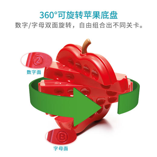 比利时 Smart Games Apple Twist 毛毛虫吃苹果 5+ SG 445 商品图1