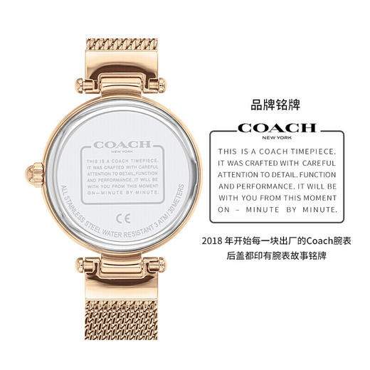 COACH蔻驰帕克编织表金 商品图5