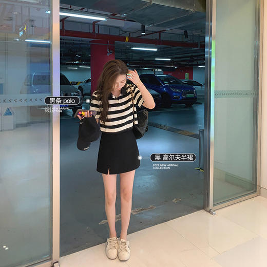 XS码数 金蘑菇菇【波士顿恋人polo】上衣/连衣裙/情侣款时髦polo连衣裙 商品图5