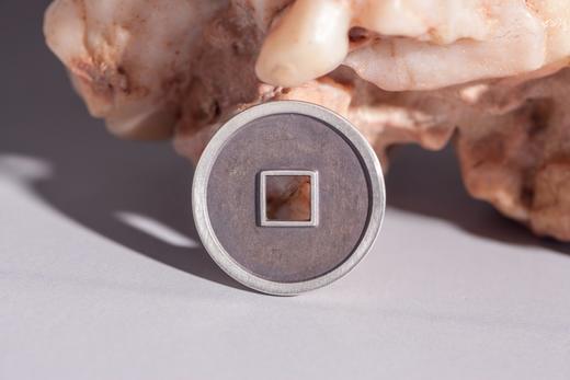 矩德泉坊 纯银手作   至正通宝光背（2.8厘米版）510 商品图7