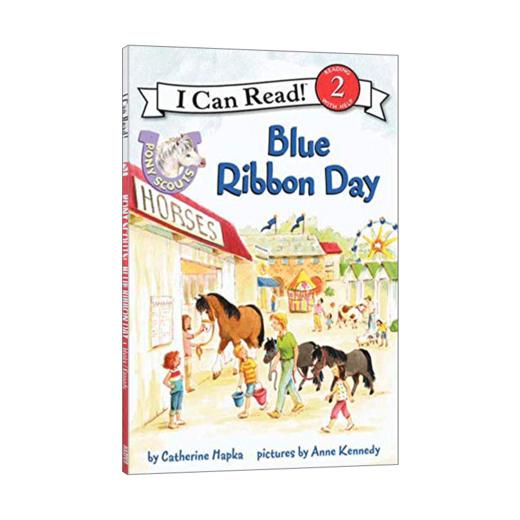 Collins柯林斯 英文原版 Pony Scouts Blue Ribbon Day 蓝带节 小马童子军分级阅读 I Can Read 2 英文版 进口英语原版书籍 商品图1
