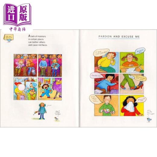 【中商原版】Manners 礼貌之书 英文原版 进口图书 儿童绘本 故事图画书 好习惯养成 生活常识学习 商品图1