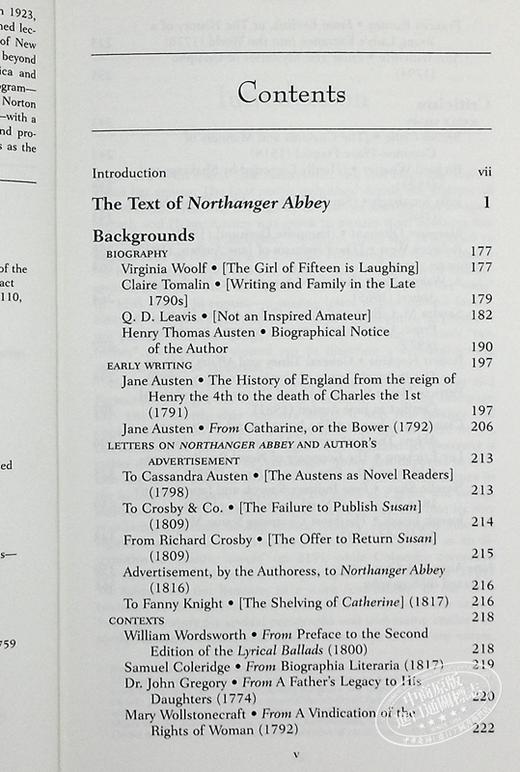 【中商原版】诺桑觉寺 诺顿文学解读系列 英文原版 Norton Critical Editions Northanger Abbey Jane Austen 商品图4