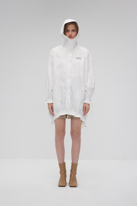 斗篷式连帽防晒衣