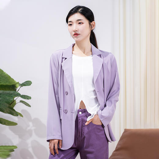 Avann轻薄防晒雪纺西装 商品图12